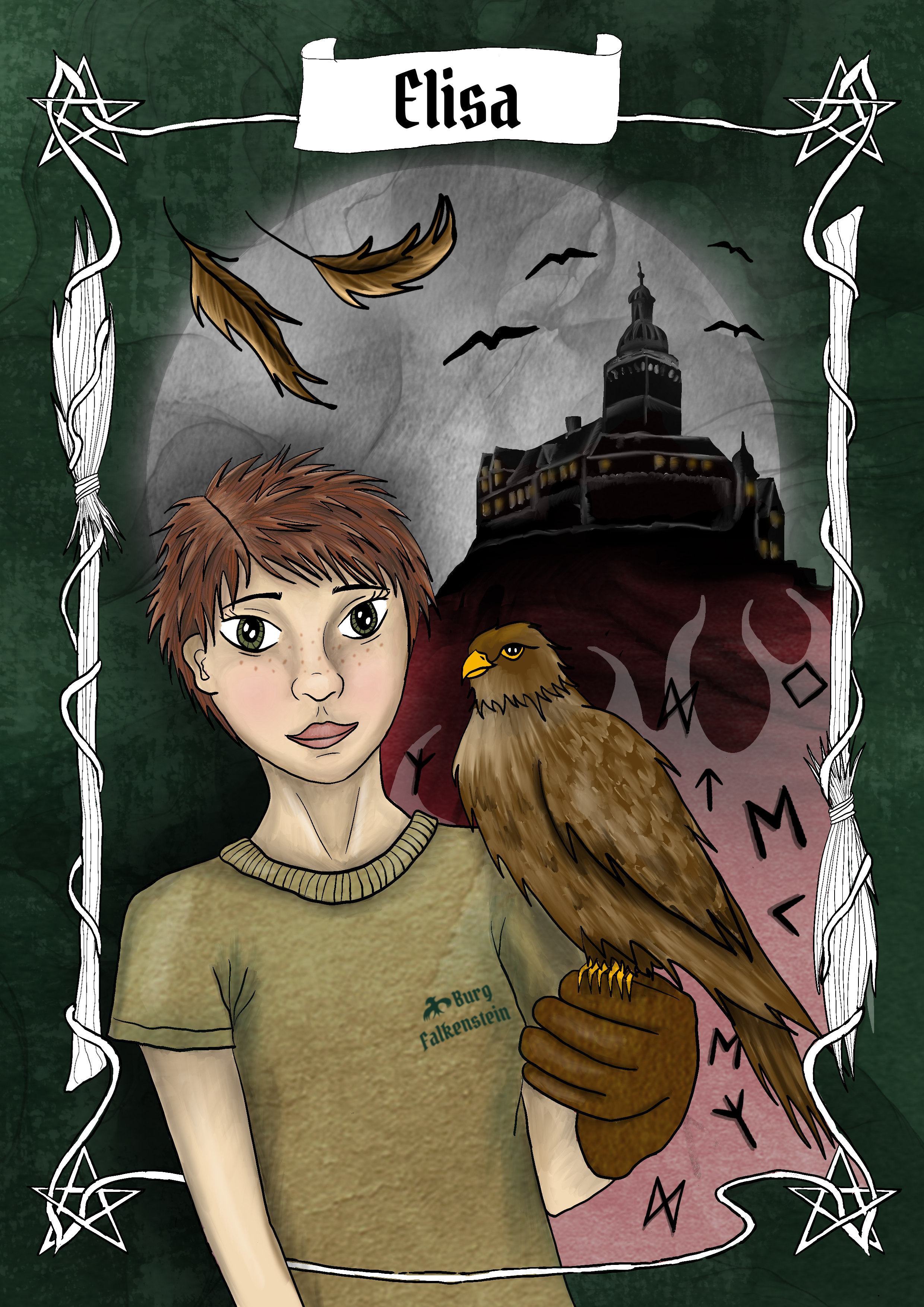 Charakterdesign "Elisa"