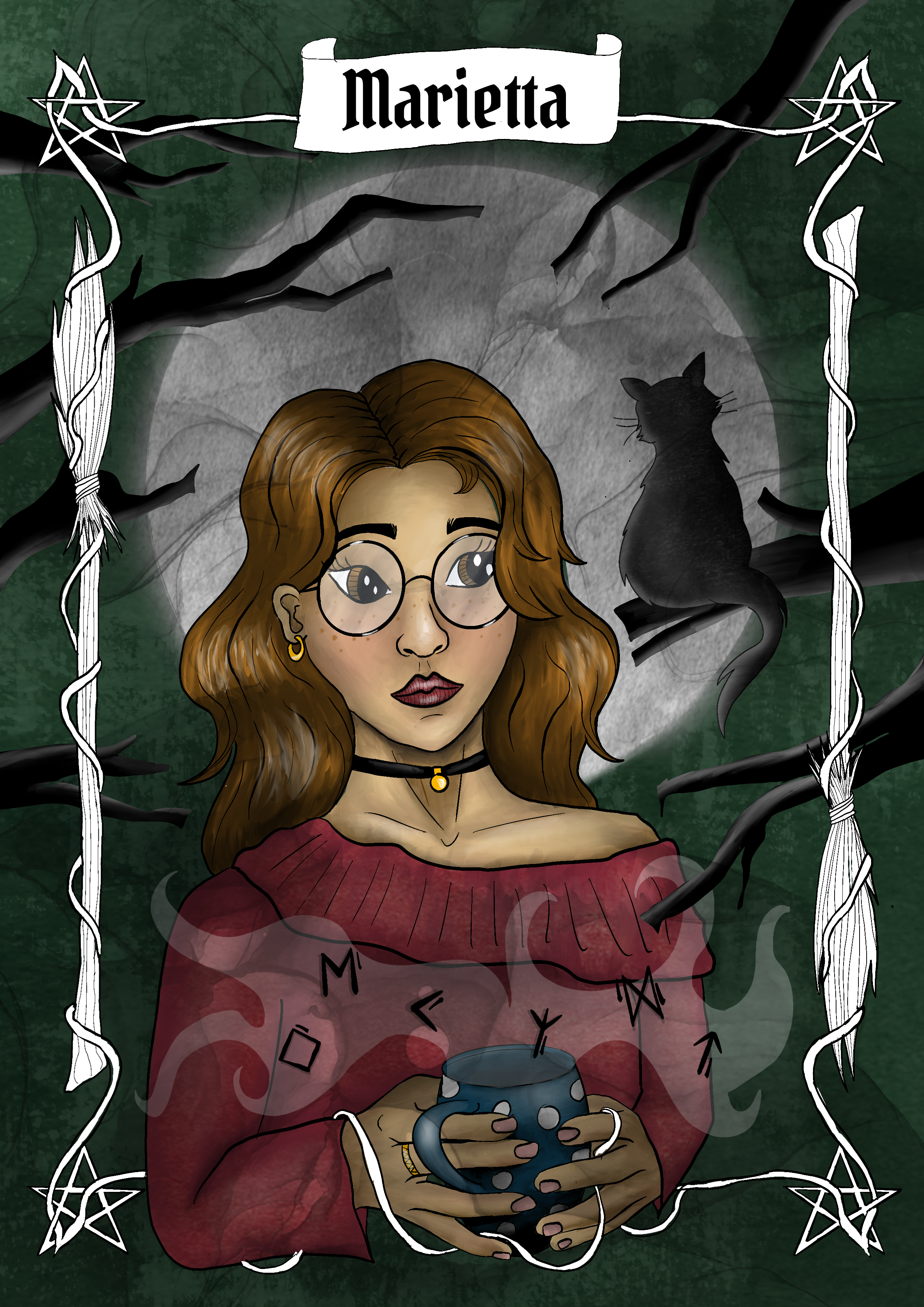 Charakterdesign "Marietta"